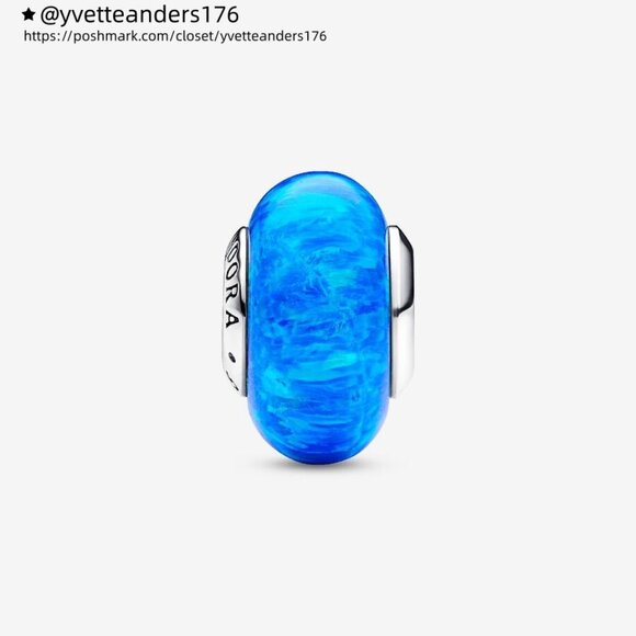 Pandora Opalescent Ocean Deep Blue Charm - Picture 3 of 5